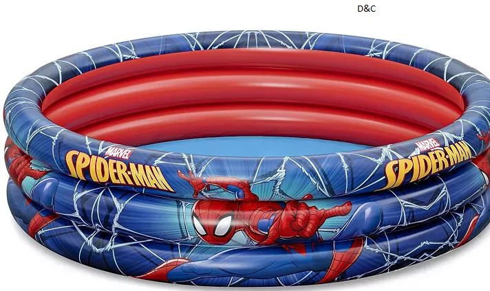 Bestway Spider-Man 3-Ring Inflatable Play Pool