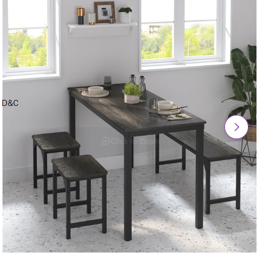 Marielle 4 – Person Dining Set