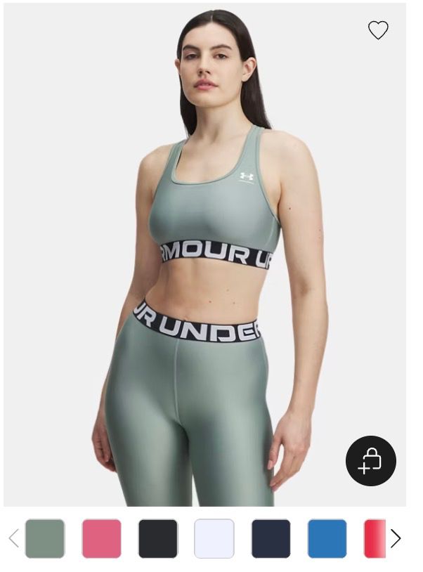 Under Armour Women’s Sports Bra for $13 with codes LABORDAY+EXTRA15