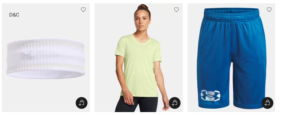 TRIPLE savings on Under Armour now!!!