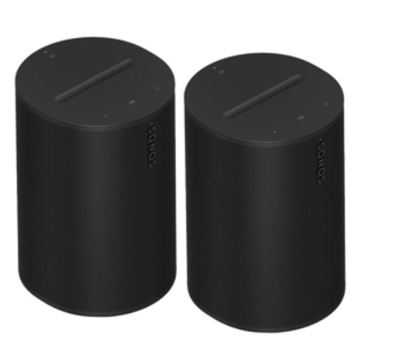 Sonos Arc Premium Smart Soundbar with 2x Era 100 Wireless Bluetooth Speaker, Black