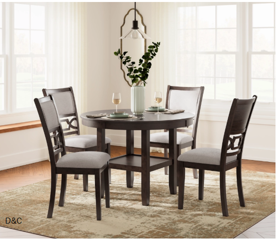 Ashley Langwest Dining Table and 4 Chairs
