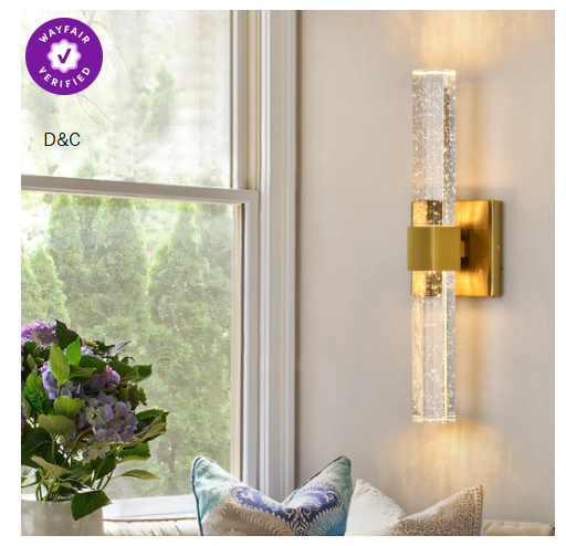 Ernesta Dimmable LED Wallchiere Crystal Wall Light