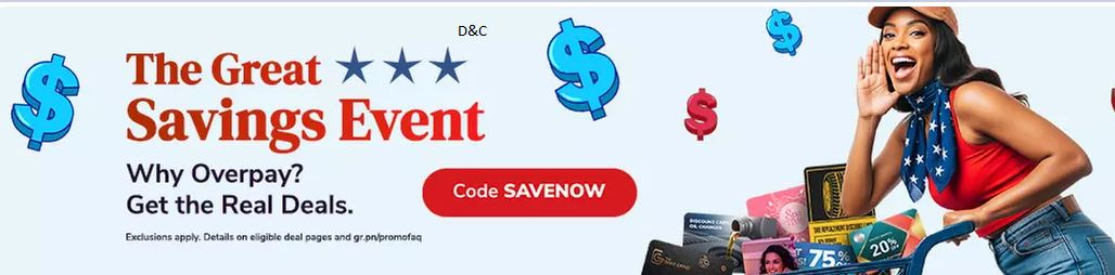 The great savings event