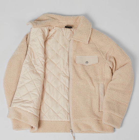 WOMEN’S TEDDY SHERPA JACKET