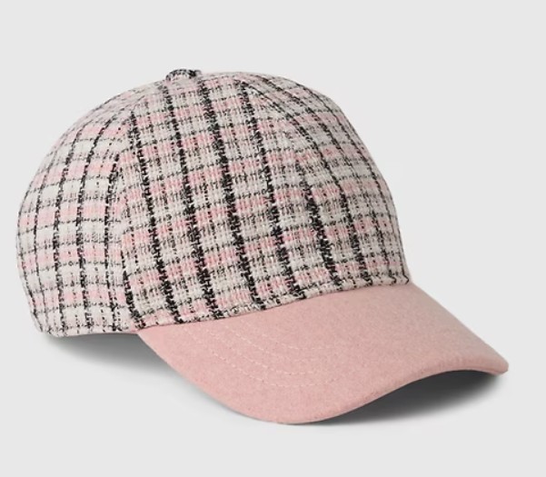 Kids Tweed Baseball Hat