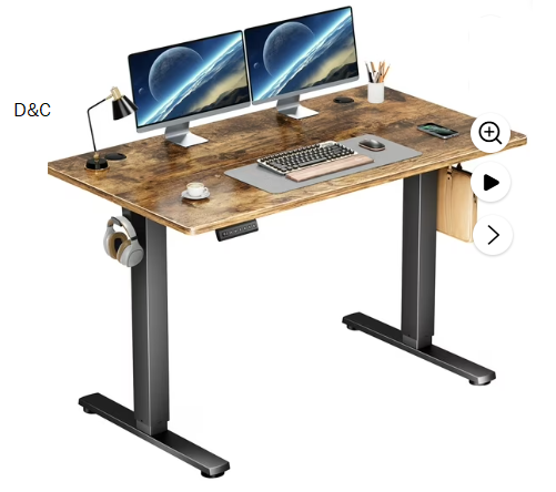 5 Piece Kitchen Dining Table and Chair Set, Dining Room Table Set with Faux Marble Table PU Leather Padded Chairs