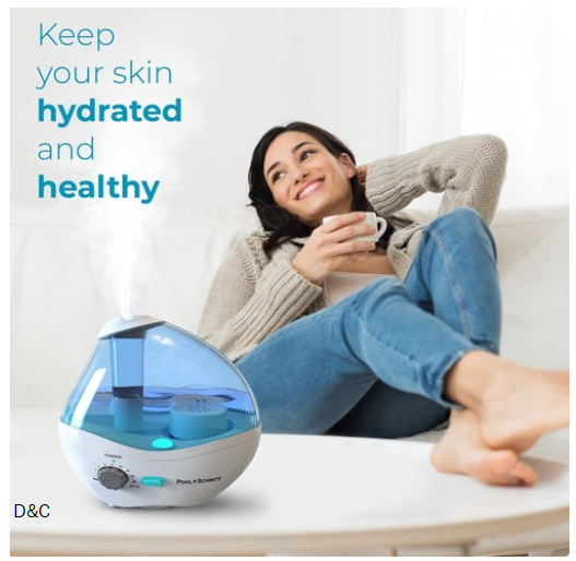 Pohl Schmitt Ultrasonic Cool Mist Humidifier, 1.5 Liter