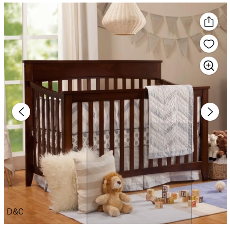 DaVinci Grove 4-in-1 Convertible Crib in Espresso