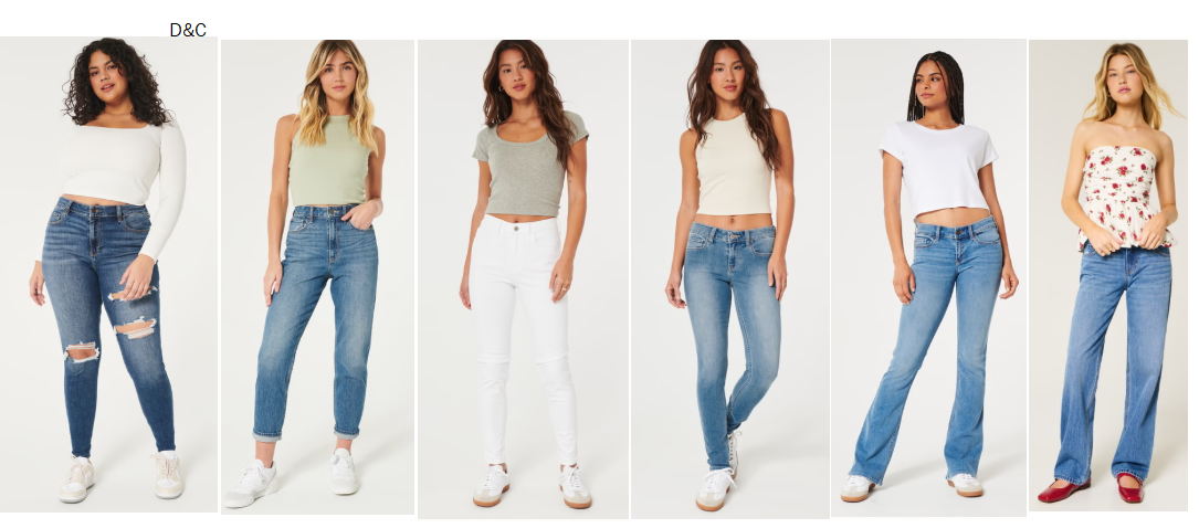 Hollister Women’s Jeans Sale WILL SELL OUT