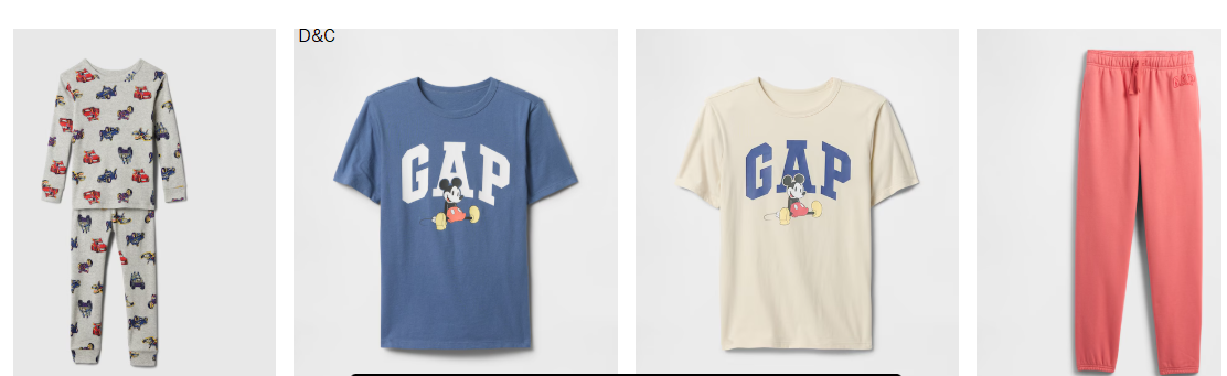 Gap Factory Extra 60% off Clearance