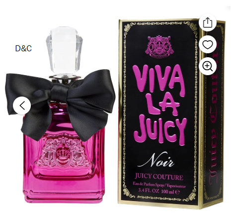 Juicy Couture Viva La Juicy Noir Eau De Parfum Spray for Women 3.4 oz