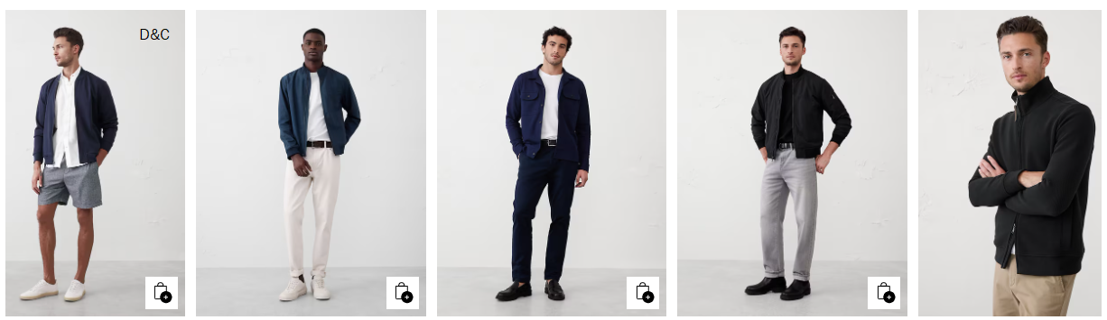 Banana Republic LUXE TOUCH BOMBER JACKET Gray on is $19 in cart