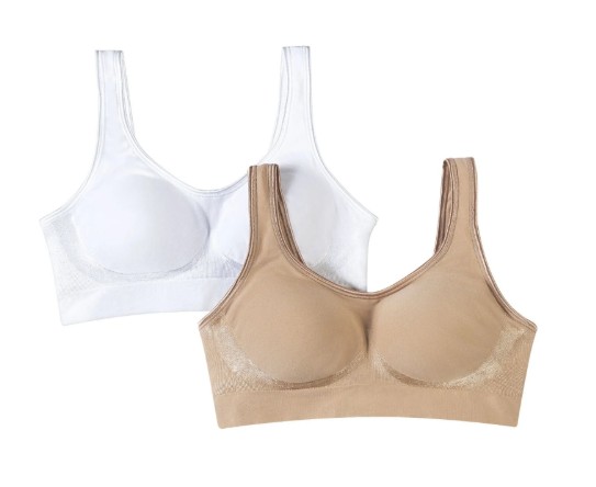 Bali Comfort Revolution Women’s 2-Pack Wire-Free Shaping Bra