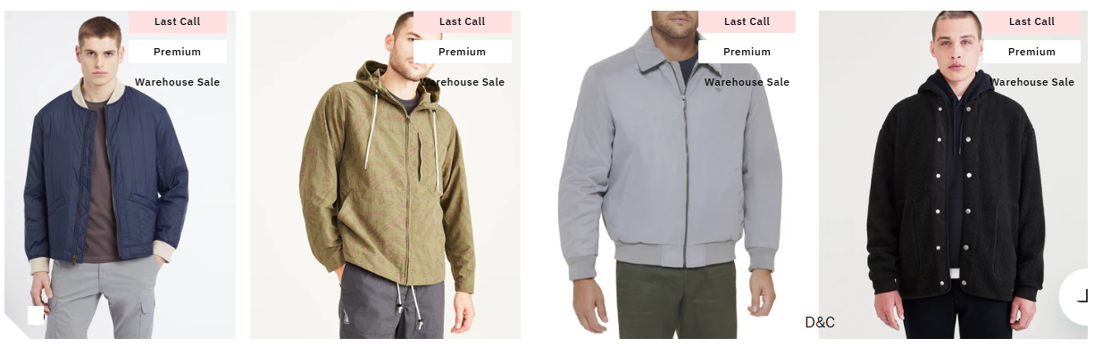 Huge Dockers Jackets sale Upto 80% off