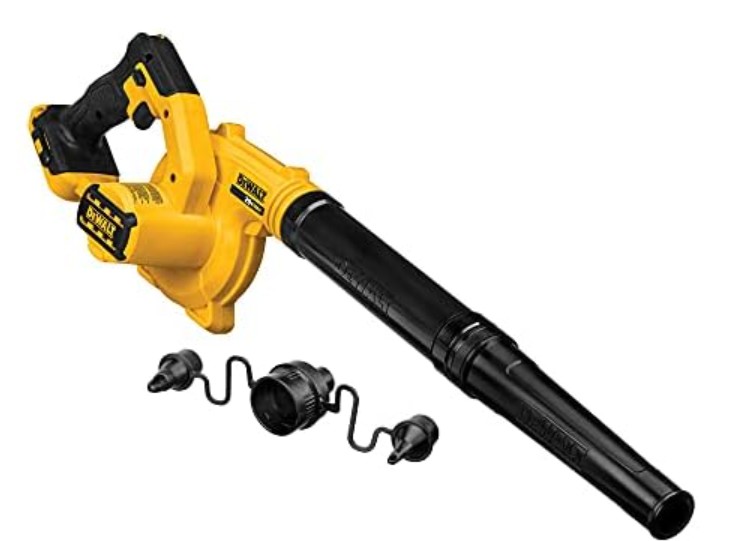 DEWALT DCE100B 20V MAX Blower, 100 CFM Airflow, Variable Speed Switch, Includes Trigger Lock, Bare Tool Only