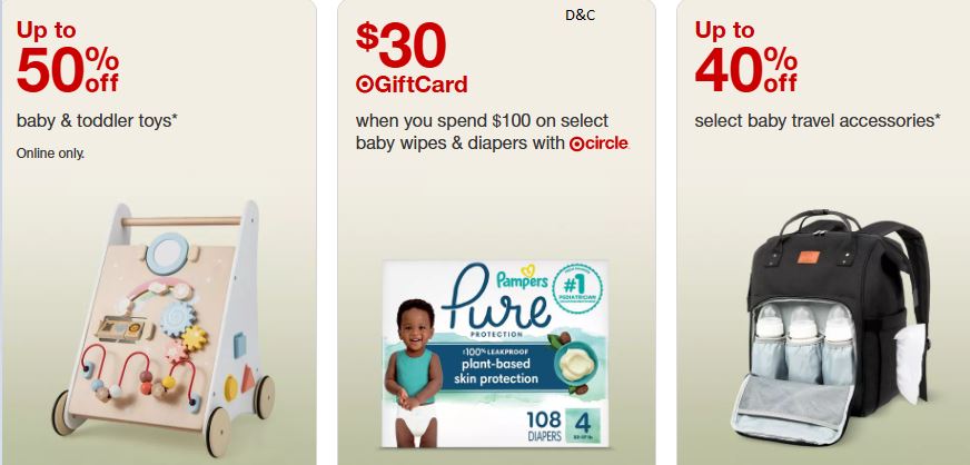 Target Baby Deals this Week