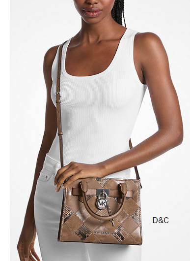 MICHAEL KORS Hamilton Small Patchwork Satchel
