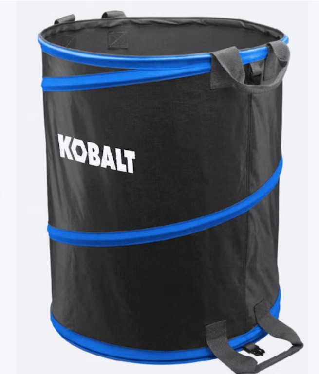 Kobalt 25-in x 21.65-in Lawn and leaf bag holder