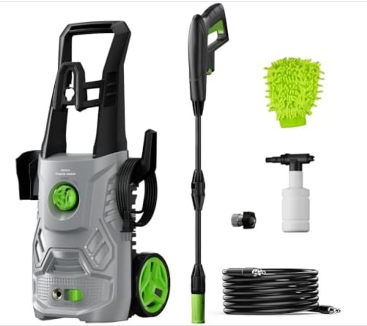 Patoolio Power Pressure Washer with Foam Cannon
