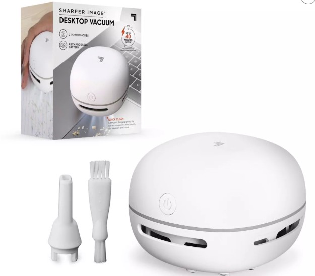 Sharper Image Desktop Cordless Handheld Vacuum