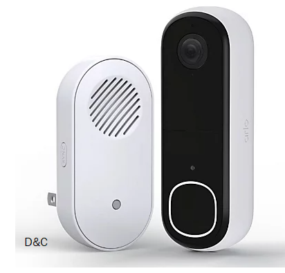 Arlo Video Doorbell 2K 2nd Generation & Chime 2 Bundle