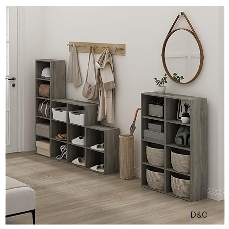 Mainstays Westley 5 Shelf Bookcase, Black Finish