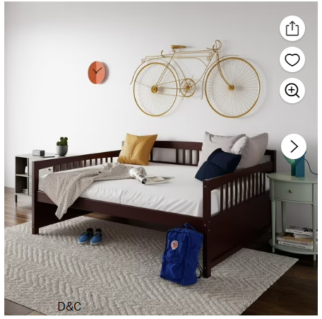 Furinno Luder Bookcase / Book / Storage, 4-Tier, French Oak