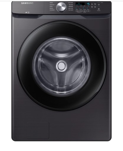 4.5 cu. ft. Front Load Washer with Vibration Reduction Technology+ in Brushed Black