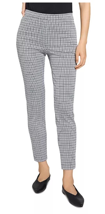 Tapered High-Waist Pant in contrast Multi