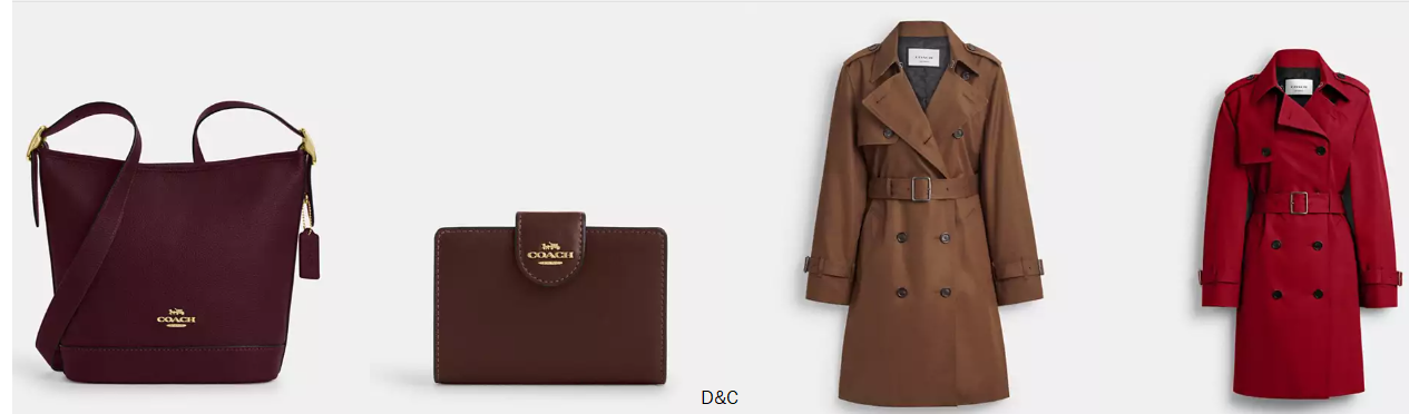 Coach Fall Collection up to 70% Off