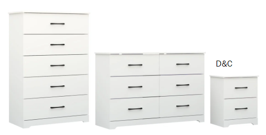 U Brands 35 x 23 in. Magnetic Dry Erase Board, Gold Metal Frame, Includes 2 Magnets, Marker, Tray