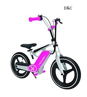 Hover-1 My First E-Bike – 8 MPH Top Speed, 7.5 Mile Range, LED Display, 14” Pneumatic Tires, Rear Electronic and Mechanical Brakes Kids Electric Bike for 8+ Years