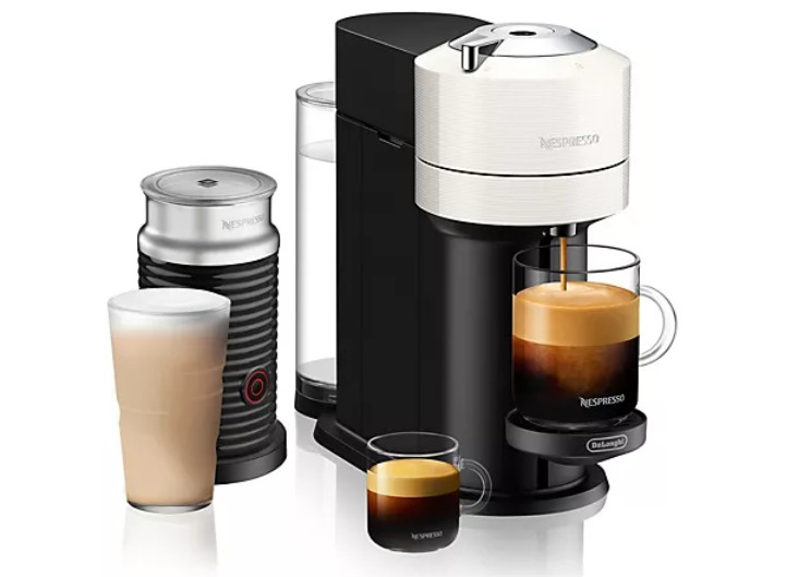 Nespresso Vertuo Next Coffee/Espresso Maker w Frother & Voucher