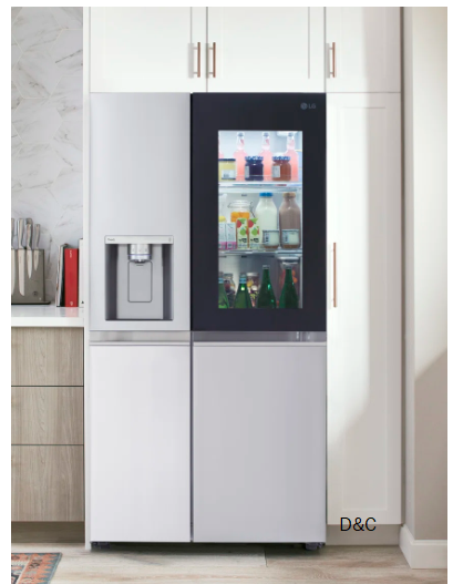 LG Side-By-Side InstaView® Refrigerator, 27 cu. ft. LRSOS2706S