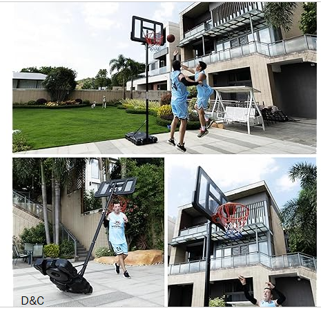 Pluralla Basketball Hoop Outdoor, 44inch