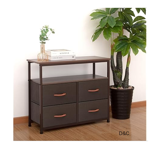 AZL1 Life Concept Storage Dresser, Coffee