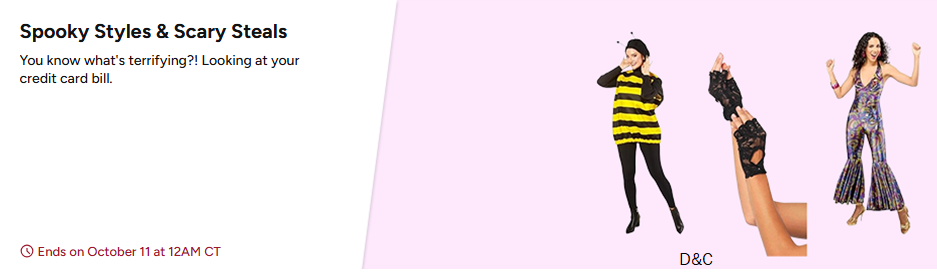Halloween Spooky Styles & Scary Steals