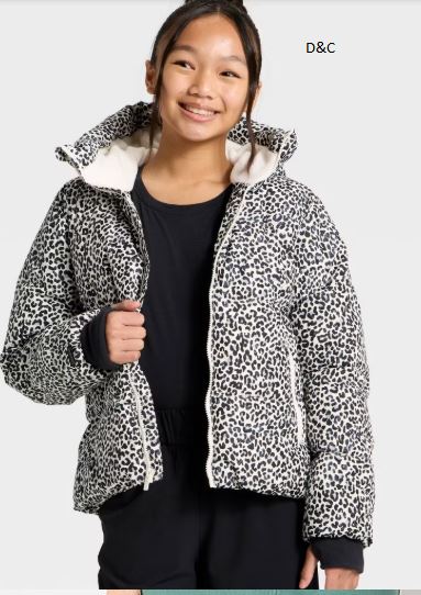 Girls’ Puffer Jacket – All In Motion™