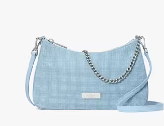 Margot Studded Denim Convertible Crossbody
