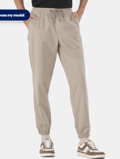 No Boundaries Twill Jogger Pants, Men’s and Big Men’s, Sizes XS-5X