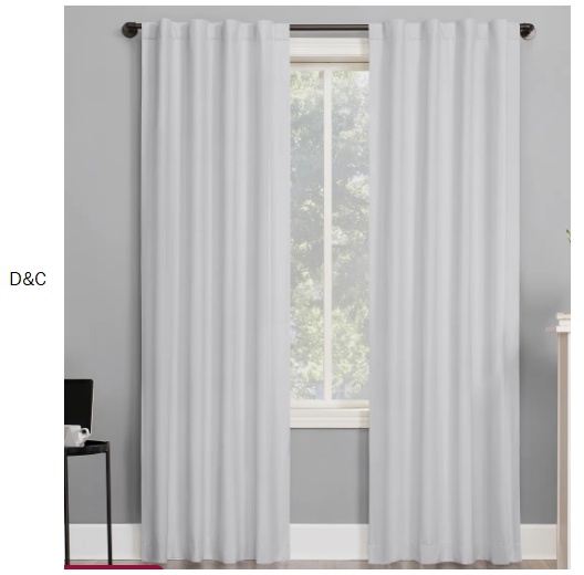 Wayfair Basics Thermal 100% Blackout Back Tab/Rod Pocket Curtain Panel