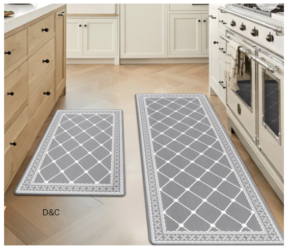 Arleht Anti-Fatigue Non-Skid Waterproof Kitchen Mat (Set of 2)