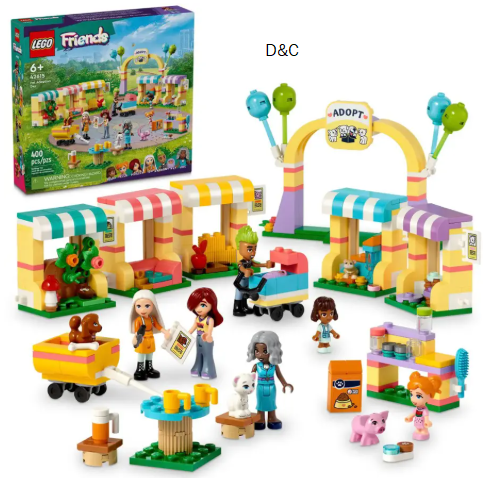 LEGO – Friends Pet Adoption Day Toy 42615