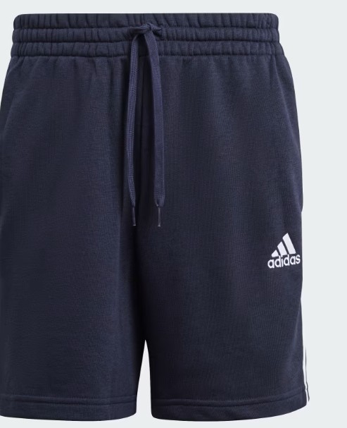 Essentials French Terry 3-Stripes Shorts Sale price