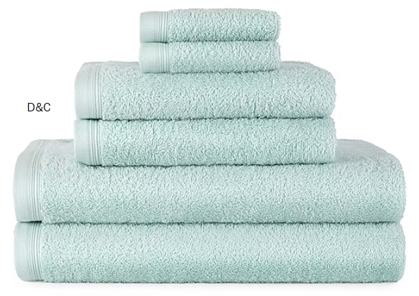 Home Expressions 6-pc. Solid Bath Towel Set