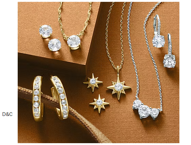 new!Yes, Please! Womens Lab Created White Sapphire Sterling Silver 2-pc. Jewelry Set