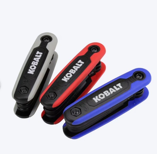 Kobalt Assorted Standard (SAE) and Metric combination 25 -Pieces Hex key set