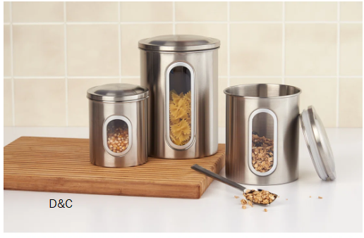 Metal Canister – Set of 3