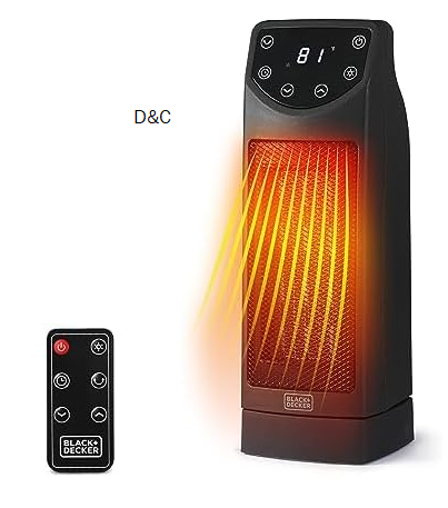 BLACK+DECKER Oscillating Space Heater